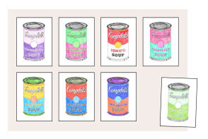 Anleitung - Pop-Art nach Andy Warhol