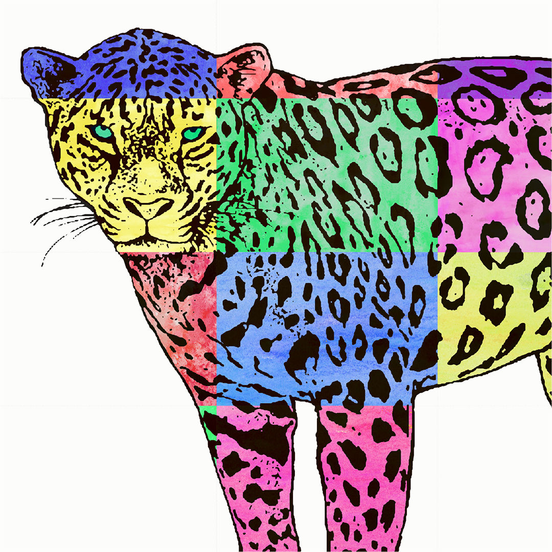 Jaguar in Originalgröße PDF