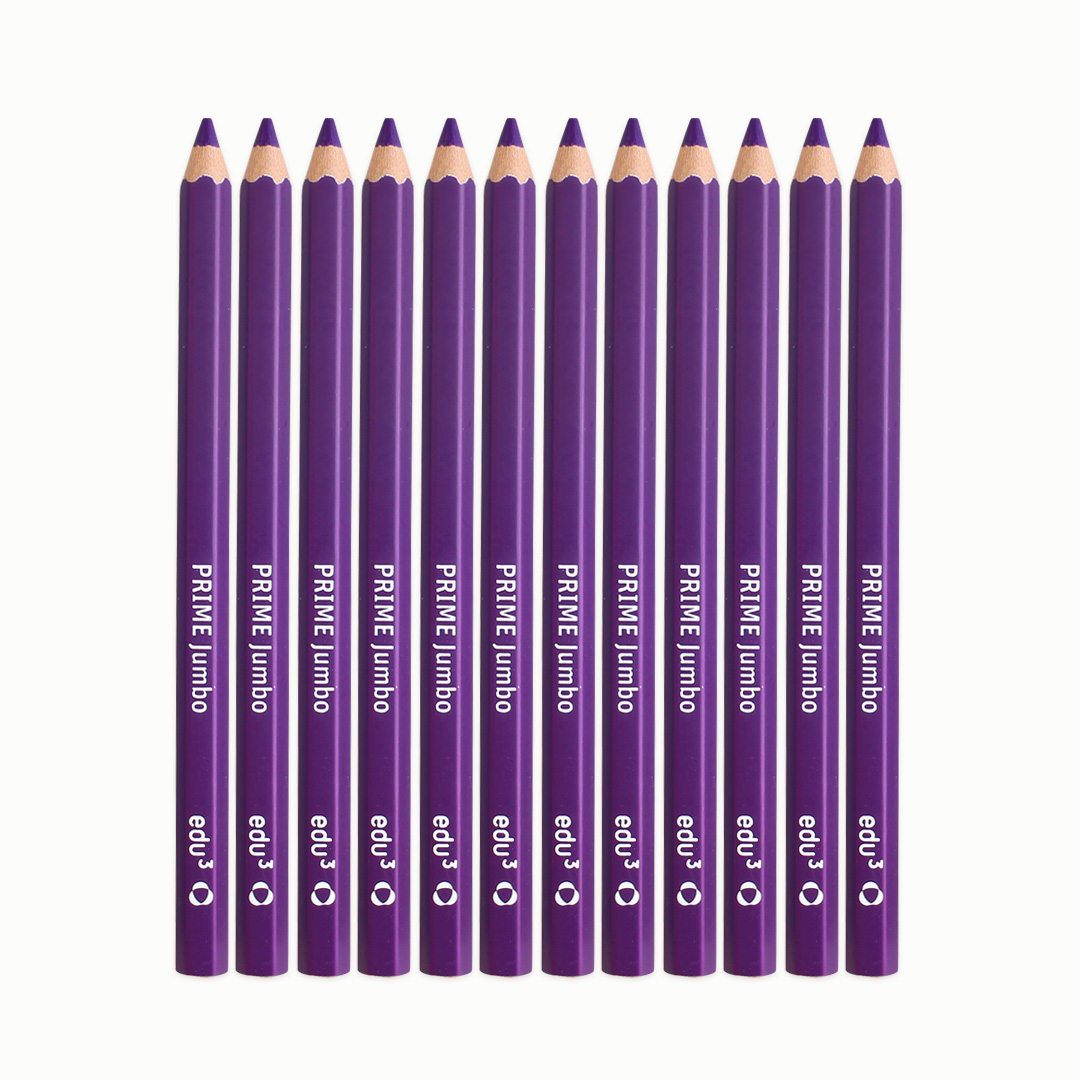 Prime Jumbo, 12er Pack, rosa Violett