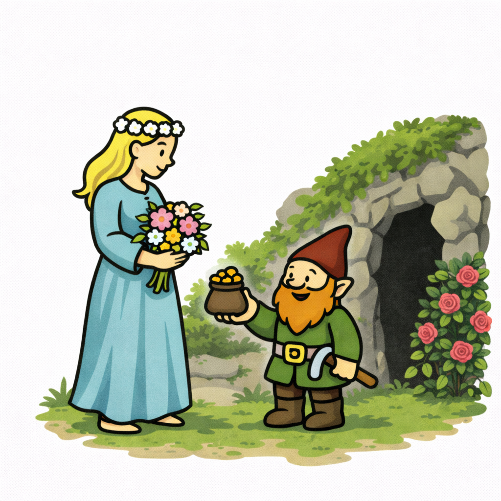 Der Zwerg von Volkringhausen und das Hirtenmädchen