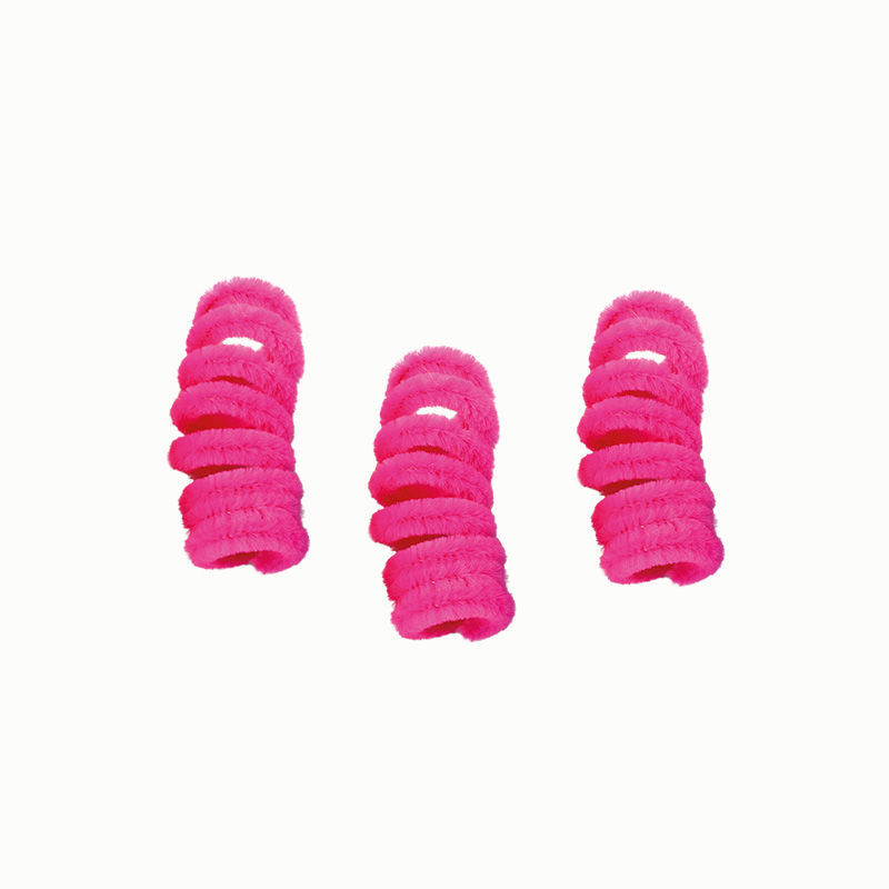 Pfeifenputzer, 10er Pack, orange Pink
