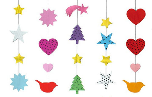 Selbstgemachte Adventsketten