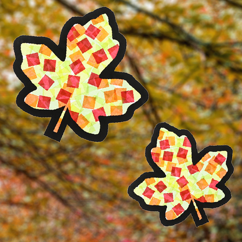 Sun Catcher - Herbstblätter