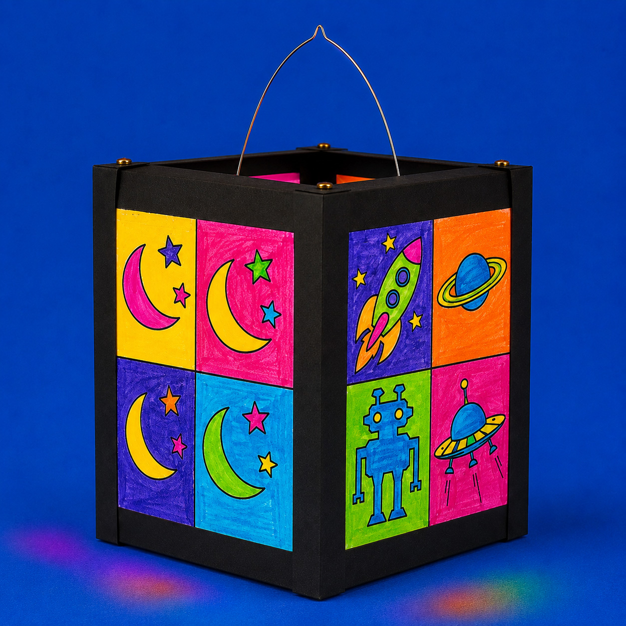 Pop-Art Laternen – Malvorlagen nach Andy Warhol PDF