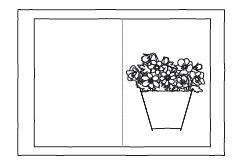 Anleitung - Blumentöpfe mit Blumen zum Ausmalen