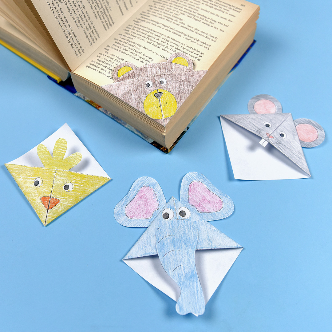 Origami-Lesezeichen - Tiere PDF