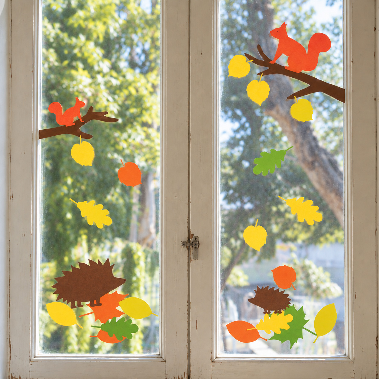 Herbst-Fensterbild PDF