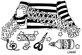 Schnipp, Schnapp: Partyschmuck selbstgemacht