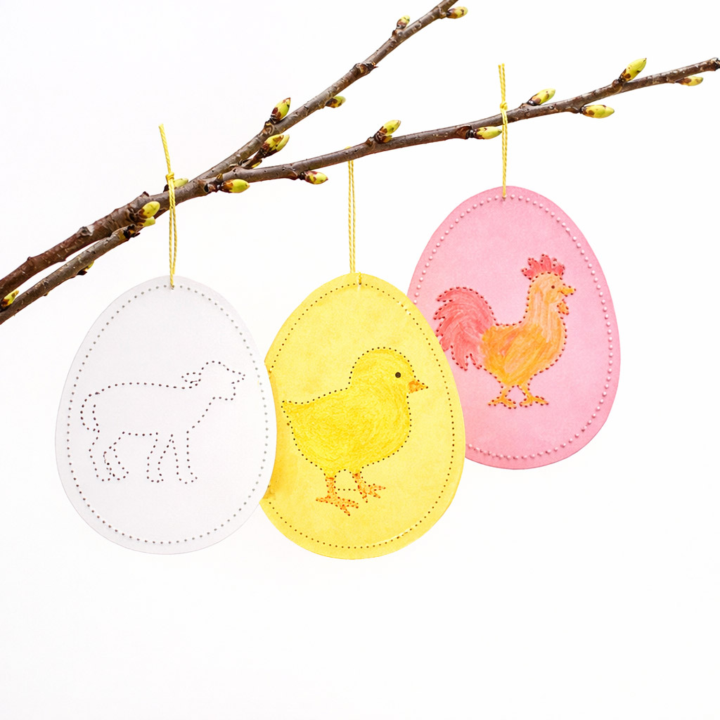 Prickelbilder - Ostertiere PDF