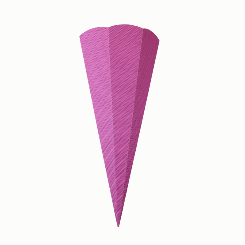 Schultüten 3D-Wellpappe, grün Pink