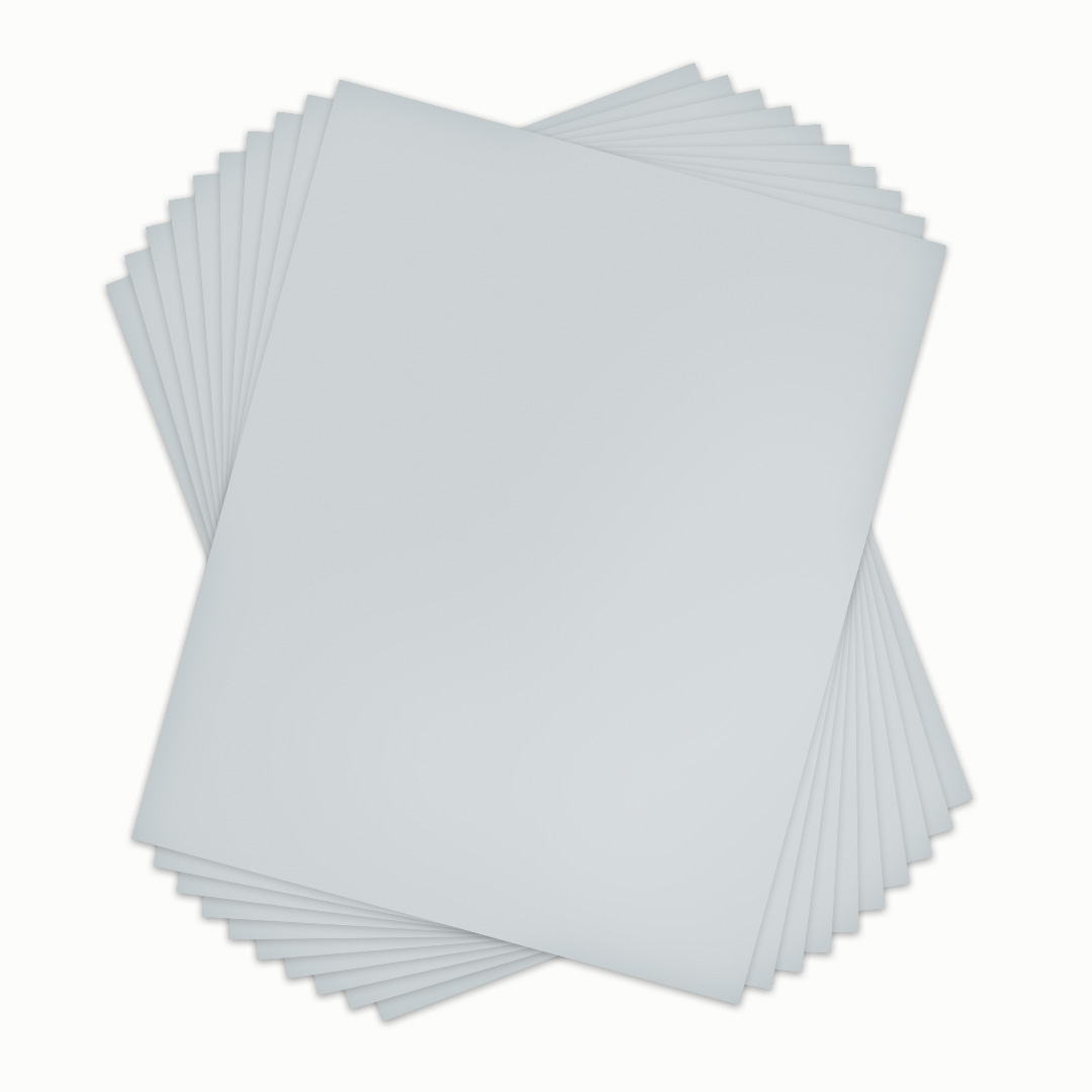Fotokarton, 10er Pack, gold matt Silber