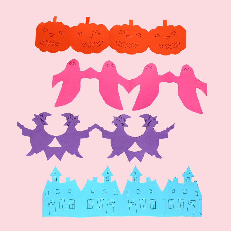 Papierketten - Halloween PDF