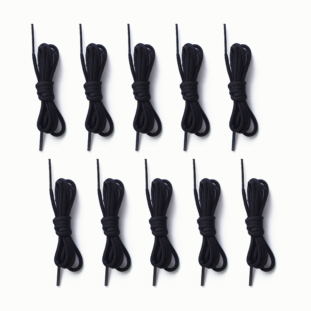 Fädelschnur 90 cm, 10er Pack, gelb Schwarz