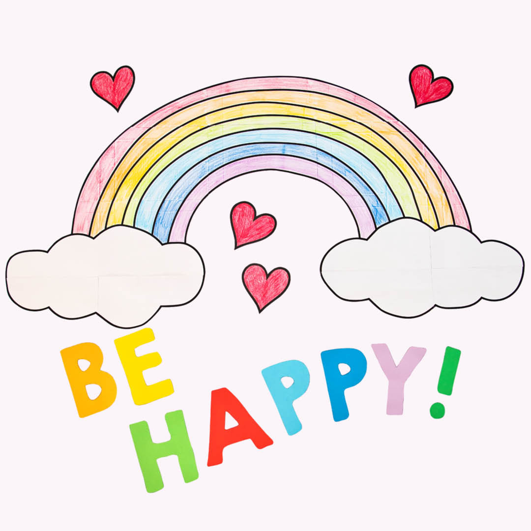 Regenbogen-Fensterbild PDF
