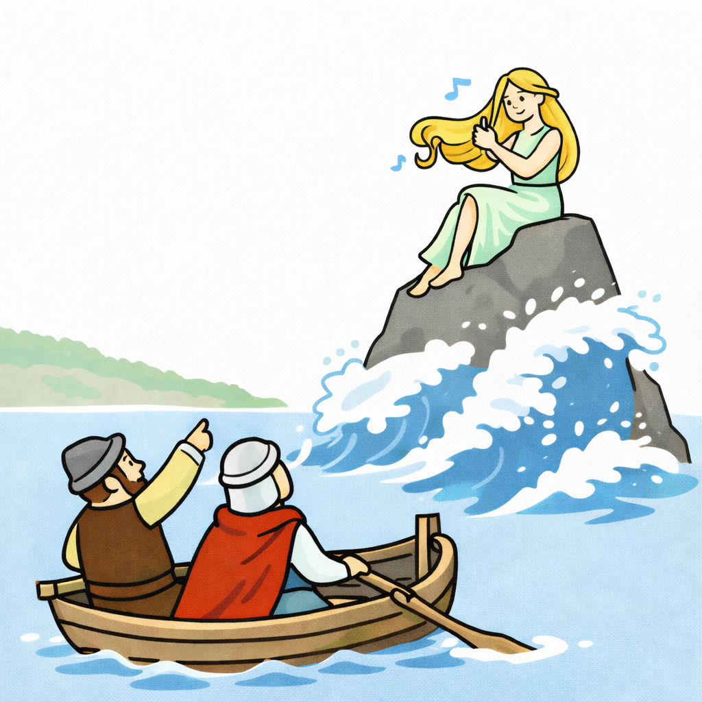 Die Jungfrau von der Lorelei