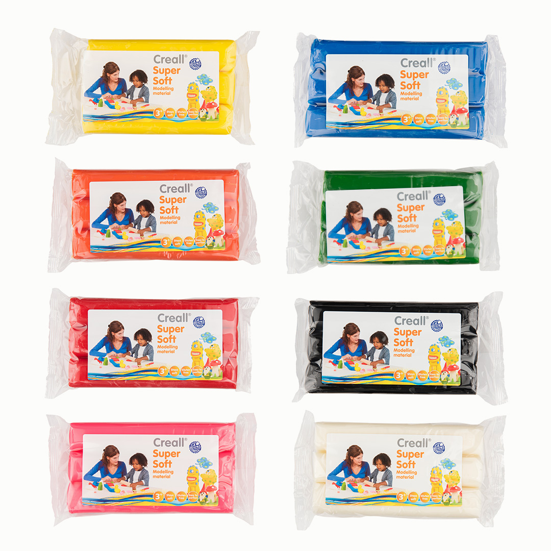 Super Soft Knet-Modelliermasse, 500g Block