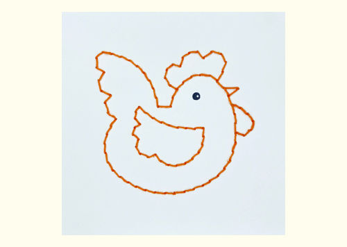 Anleitung Ostern-Stickbilder