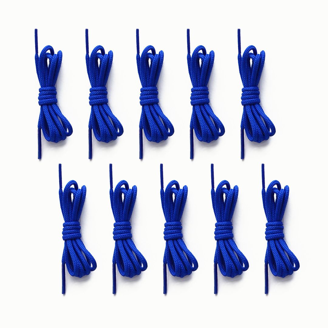 Fädelschnur 90 cm, 10er Pack, gelb Blau