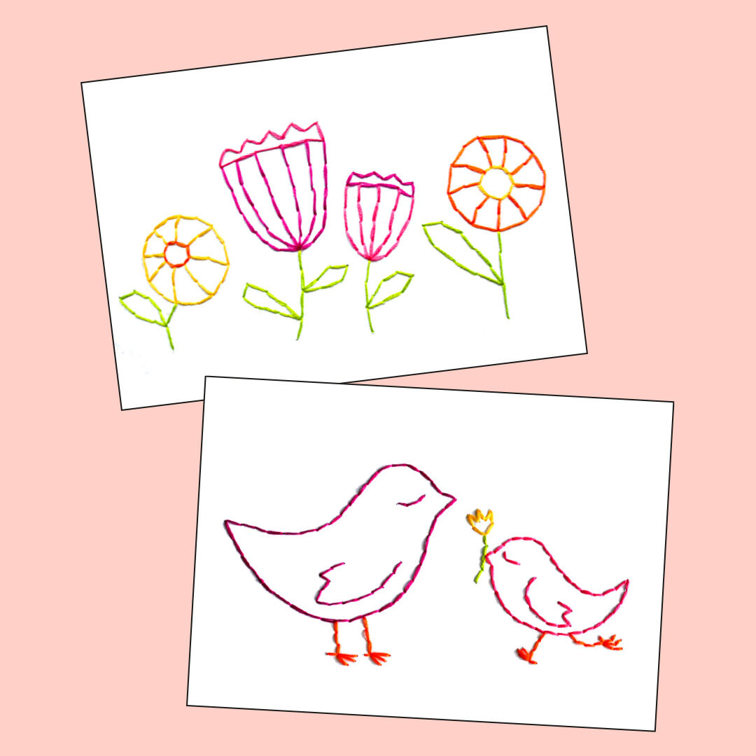 Stickbilder - Muttertag PDF