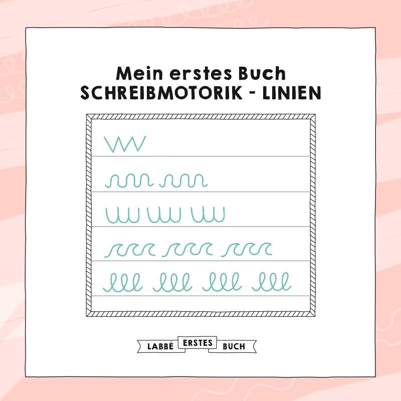 Mein erstes Buch - Schreibmotorik - Gerade Linien PDF