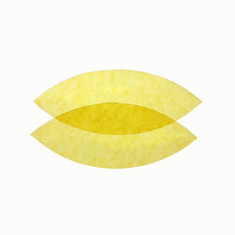 Transparentpapier, 25er Pack, hellgrün Gelb