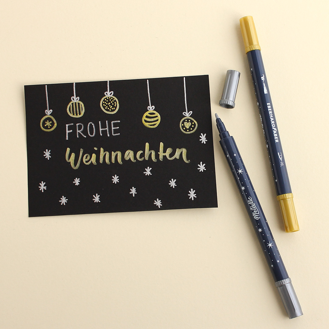 Metallic Marker gold/silber