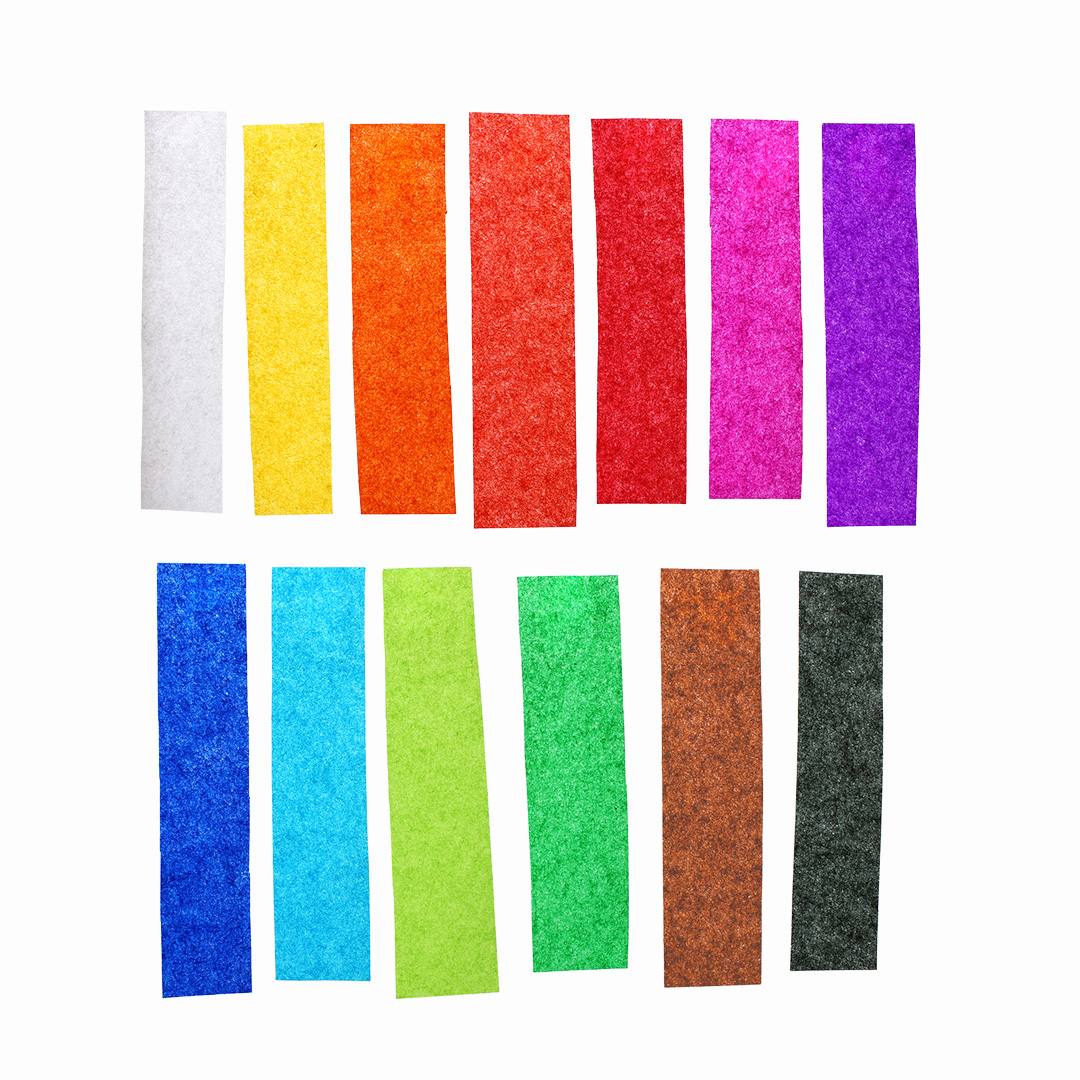 Seidenpapier-Sortiment, 26 Bogen in 13 Farben