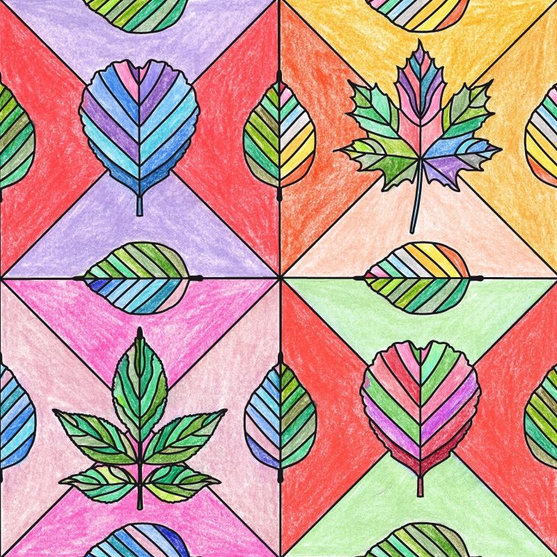 Blätter-Mosaik PDF