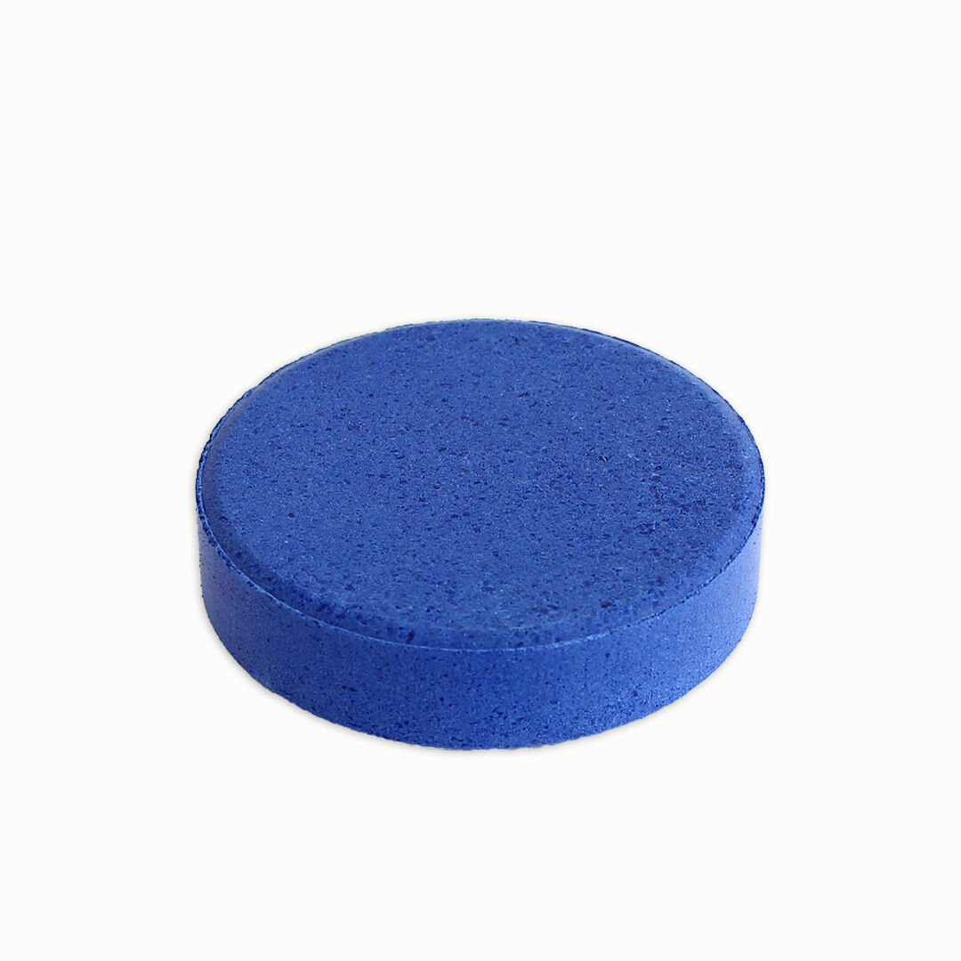 Tempera-Puck 55 mm, weiß Blau