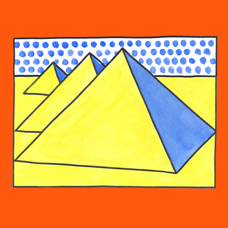 Kunstprojekte für Kinder: Gestalte Pop-Art im Stil von Roy Lichtenstein