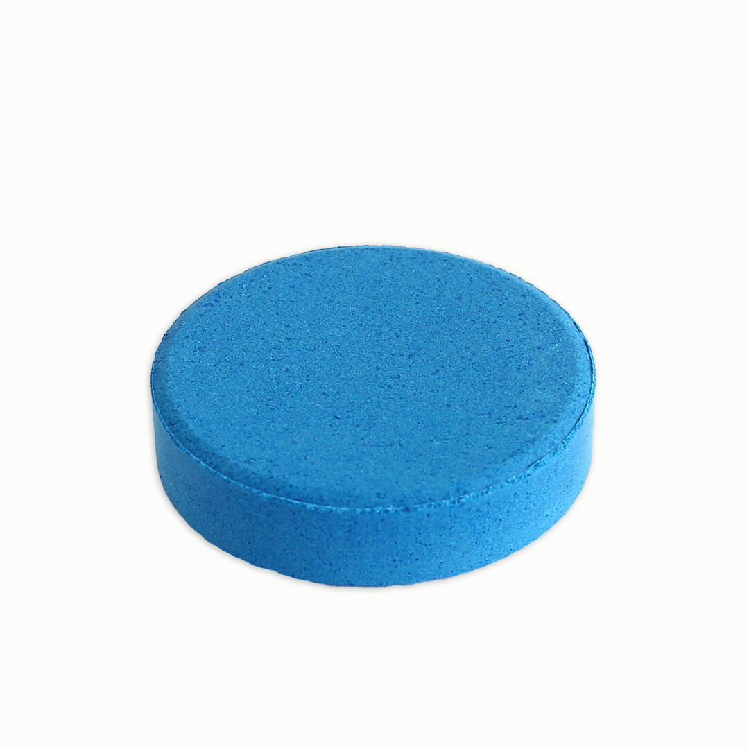 Tempera-Puck 55 mm, weiß Hellblau
