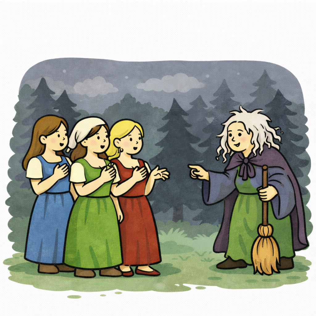 Frau Holle als Ehestifterin in Andreasberg