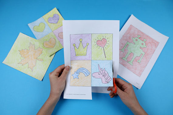 Anleitung: Andy Warhol Laterne basteln mit Kindern
