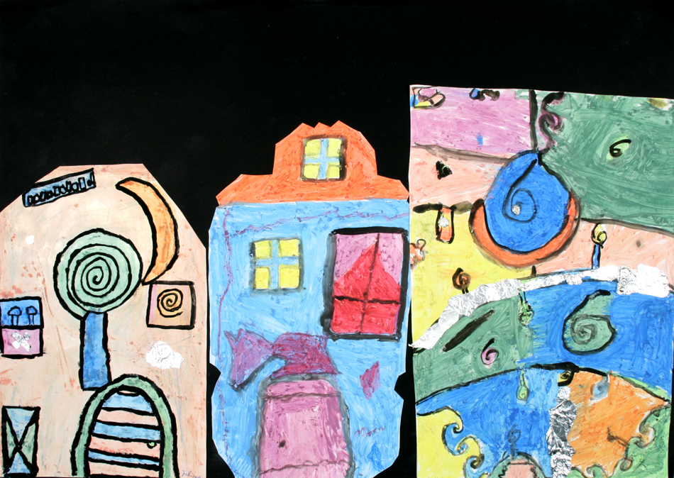 Hundertwasser-Häuser von Juliane, Luisa und Tim (9)