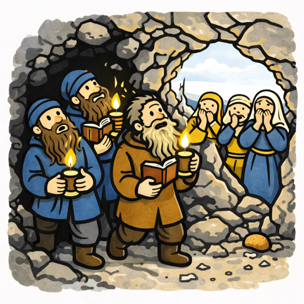 Die drei Bergleute im Kuttenberg