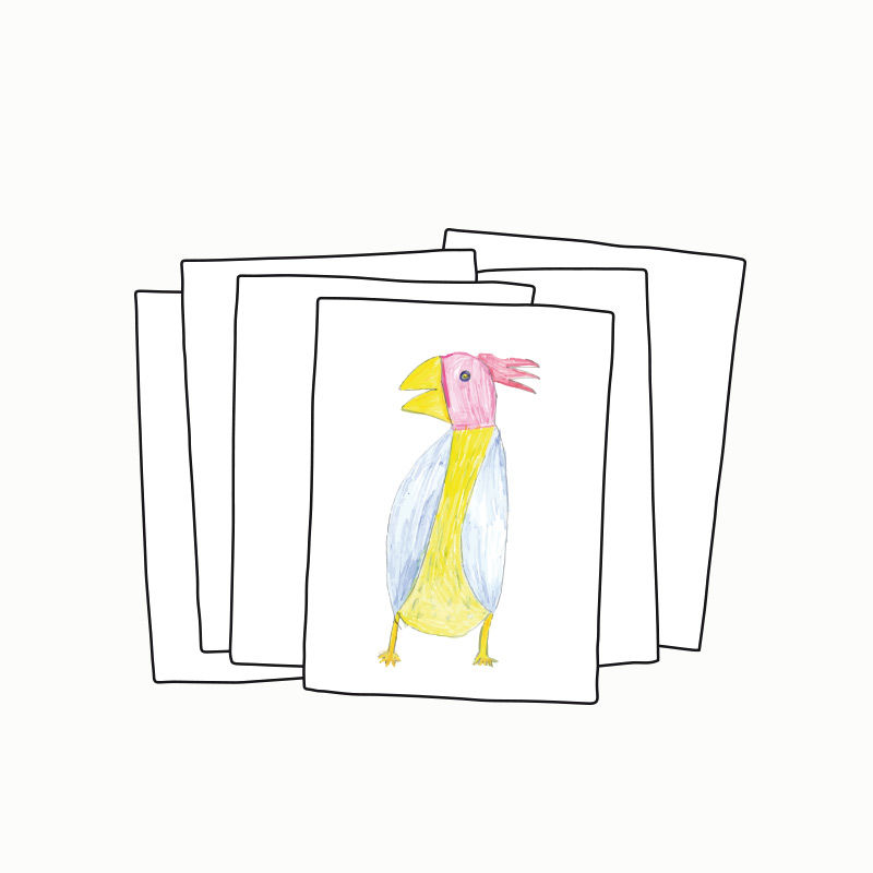 Malpapier, 250 Blatt, DIN A4