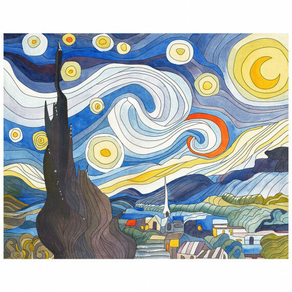 Vincent van Gogh - Sternennacht PDF