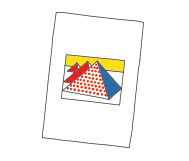 Pop-Art nach Roy Lichtenstein - Anleitung
