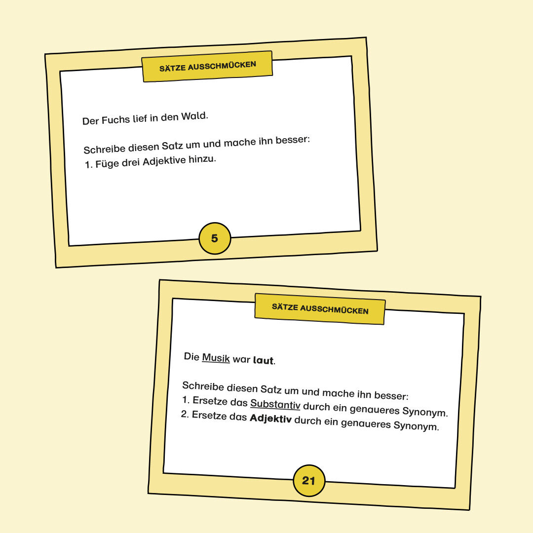 Formulier mal! Sätze ausschmücken PDF