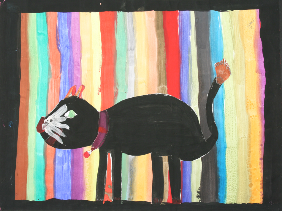 Schwarze Katze von Hakima (9)