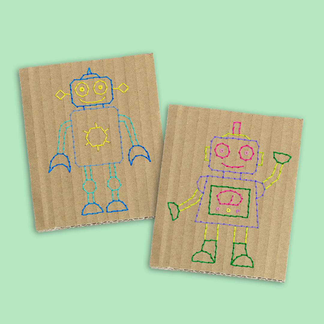 Stickbilder - Roboter PDF