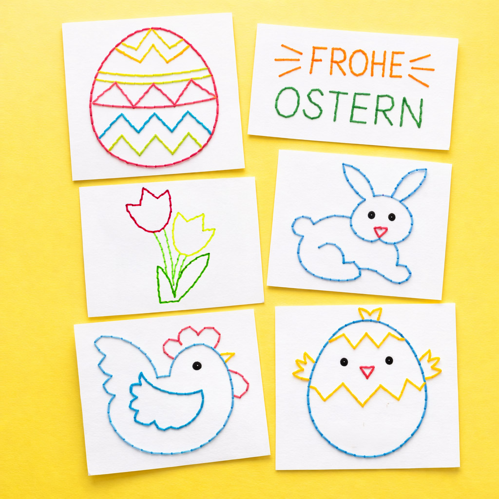 Stickbilder - Ostern PDF