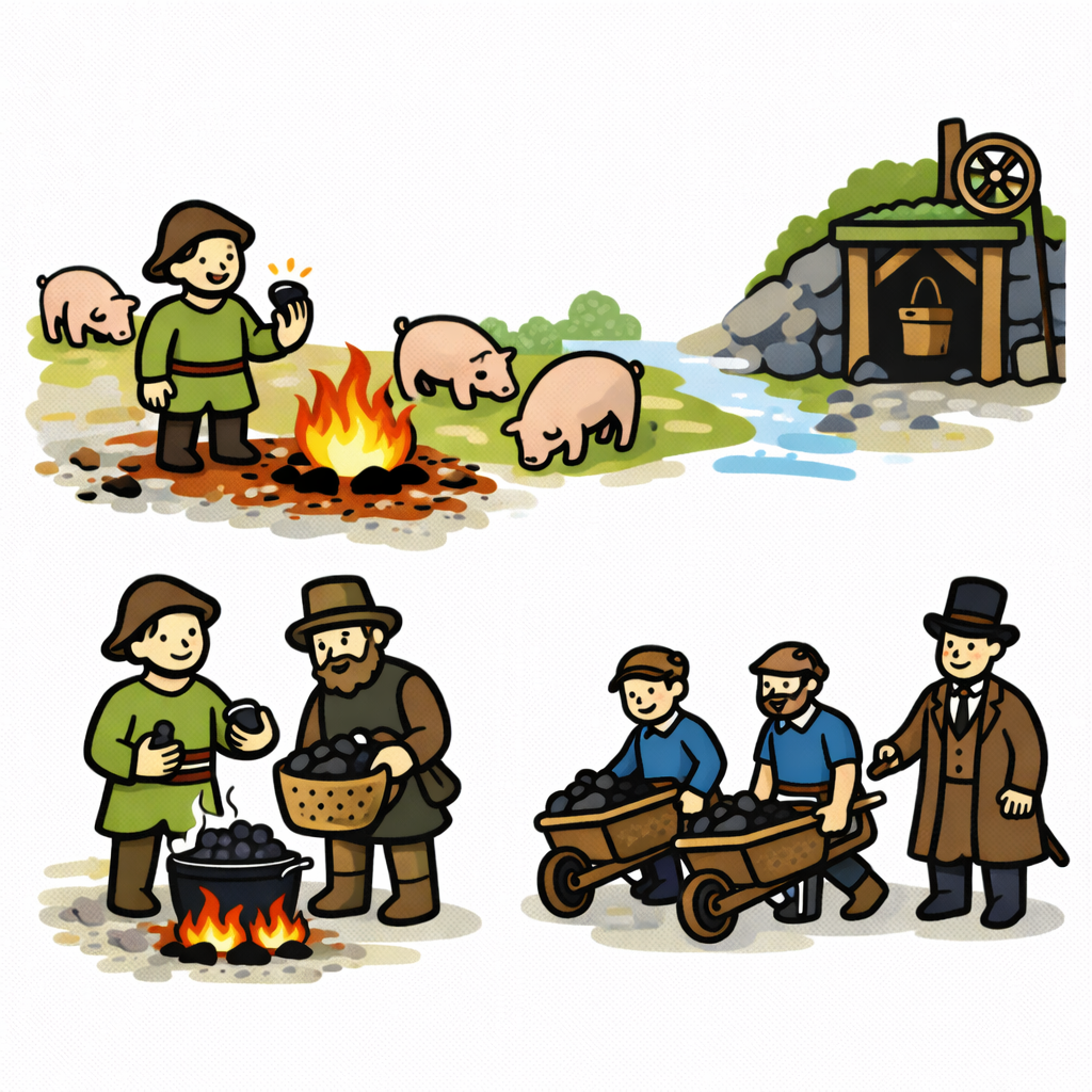 Die erste Kohlenzeche an der Ruhr