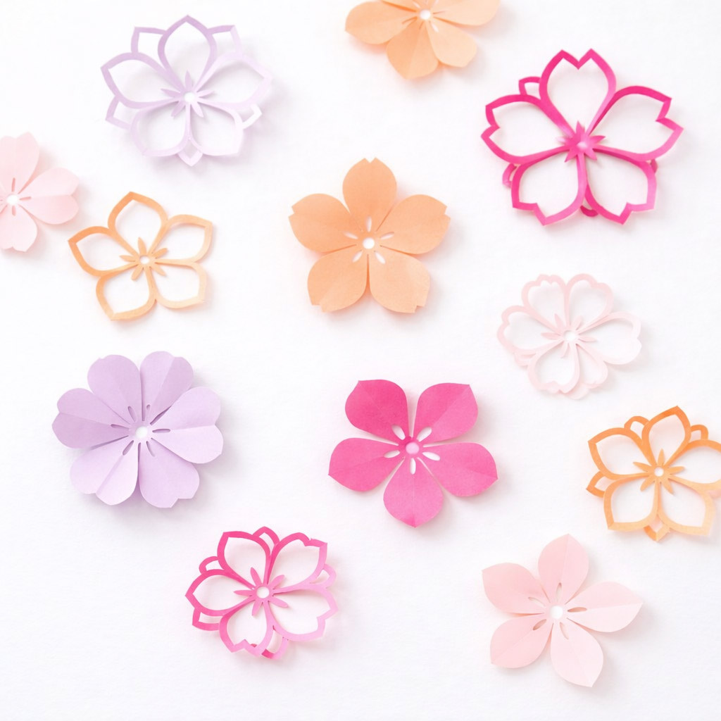 Monkiri-Sakura - Japanischer Papierfaltschnitt PDF