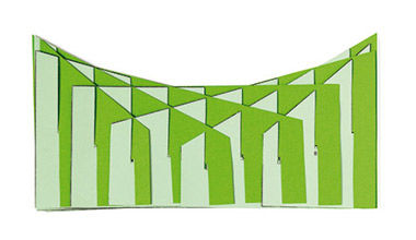 Zusammengeklappt Sliceform