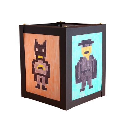 Pixel-People Laterne