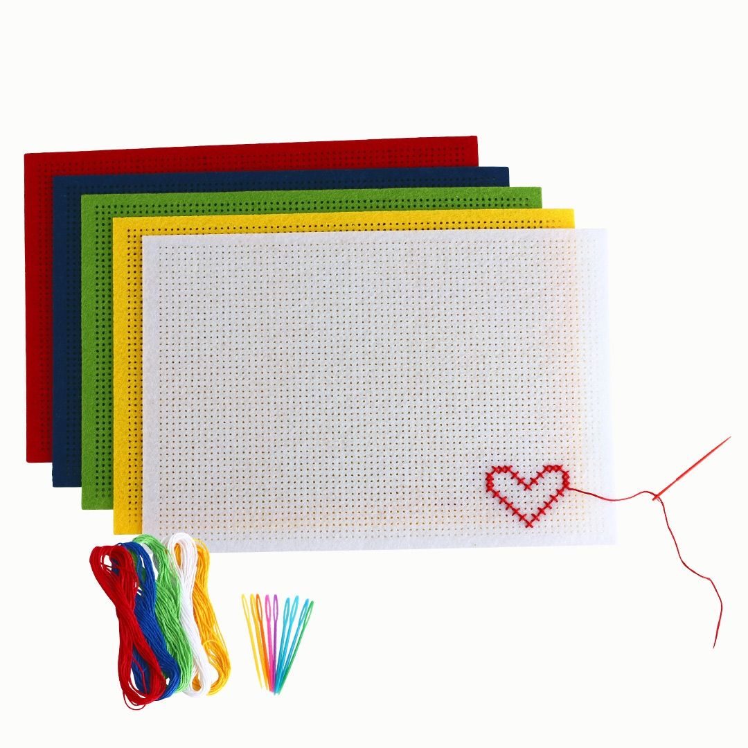 Stickfilz-Set, 20-teilig