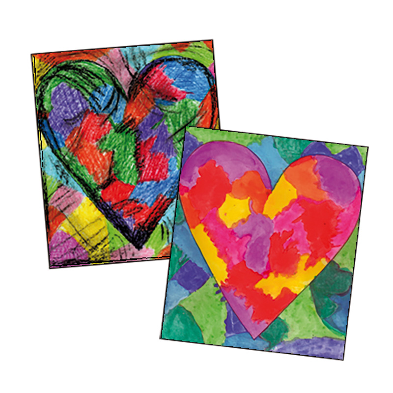 Herzen nach Jim Dine