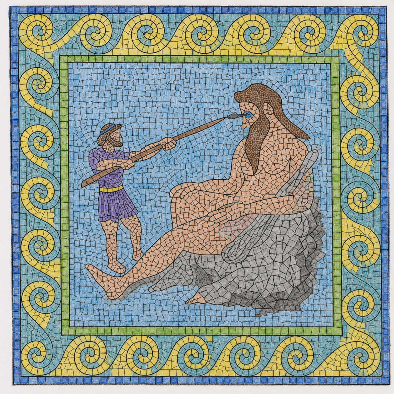 Mosaikbilder - Griechische Sagenwelt PDF