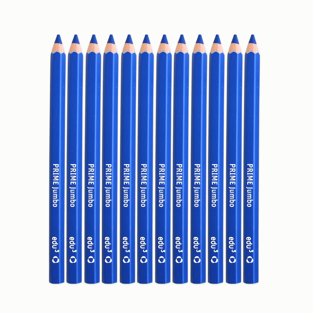 Prime Jumbo, 12er Pack, rosa Blau